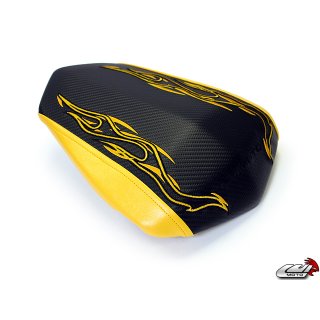 Luimoto seat cover Yamaha Flame Edition passenger - 5083201