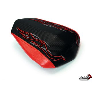 Luimoto seat cover Yamaha Flame Edition passenger - 5083202