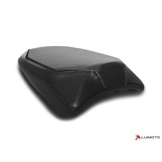 Luimoto seat cover Ducati Team Italia Suede rider - 10831XX SUEDE BLACK/TEC-GRIP/SP BLACK/PERF BLACK/CF BLACK