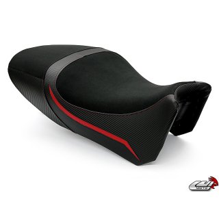 Luimoto seat cover Ducati Team Italia Suede - Touring seat rider - 11611XX