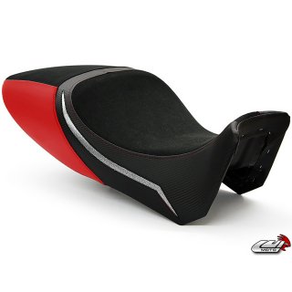 Luimoto seat cover Ducati Team Italia Suede - Touring seat rider - 11611XX