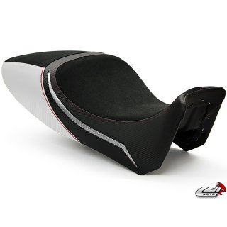 Luimoto seat cover Ducati Team Italia Suede - Touring seat rider - 11611XX