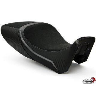 Luimoto seat cover Ducati Team Italia Suede - Touring seat rider - 11611XX