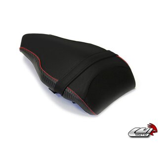 Luimoto seat cover Ducati Team Italia Suede passenger - 1053201