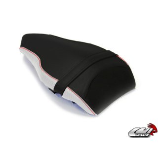 Luimoto seat cover Ducati Team Italia Suede passenger - 1053207