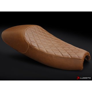 Luimoto seat cover Triumph Sixyt 8 - Vintage - Diamond Stitching rider - 10072101